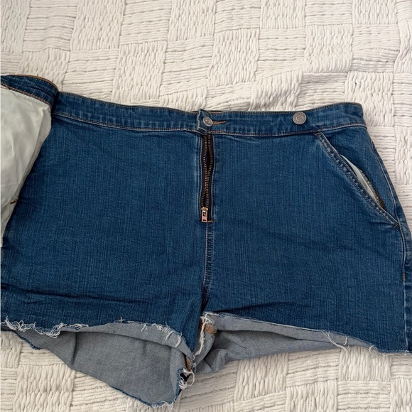 Denim Wrap Skort - Picture 2 of 4